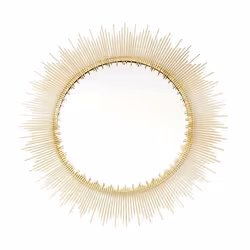 Miroir Rond Design Soleil Ø60cm