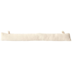 Boudin de Porte en Bouclette Crème 7x80cm