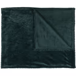 Plaid Flanelle Vert Sapin 120x150cm, Effet Embossé Ultra Doux, Lavable en Machine. Design élégant avec un effet embossé qui s ...