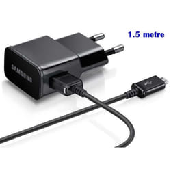 Chargeur secteur SAMSUNG ETA-U90EWE + cable 1.5m Noir Micro USB pour Galaxy S7 EDGE