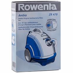 Boite de 6 sacs + 1 microfibre AMBIA pour aspirateur ROWENTA ZR470 Appareils compatibles : ASPIRATEUR ROWENTA: AMBIA, RO201,  ...