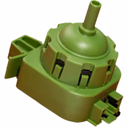 Pressostat d'origine pour lave-linge ARISTON HOTPOINT, INDESIT, WHIRLPOOL, BAUKNECHT Dimensions : 52 x52 x 38 mm C00289362, C ...