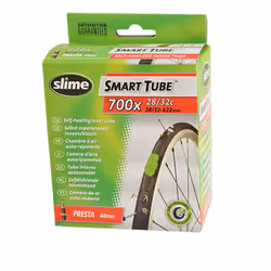 Chambre à air vélo - Slime - VP Smart Tube - 28/32-622 - Anti-perforation 3mm - Noir