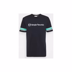 T shirt Sergio Tacchini Abelia Homme Noir
