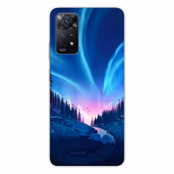 Coque en silicone - Compatible Xiaomi Redmi Note 11 Pro Plus 5G - design tombee de nuit