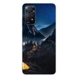 Coque en silicone - Compatible Xiaomi Redmi Note 11 Pro Plus 5G - design seul en montagne