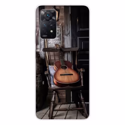 Coque en silicone - Compatible Xiaomi Redmi Note 11 Pro Plus 5G - design guitare
