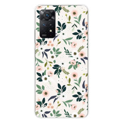 Coque en silicone - Compatible Xiaomi Redmi Note 11 Pro Plus 5G - design flowers