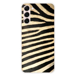 Coque en silicone - Compatible Samsung Galaxy S23 Plus - design zebre