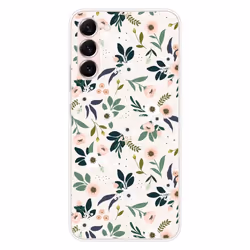 Coque Silicone Imprimée - 1001 Coques - Samsung Galaxy S23 Plus - Motif Fleurs - Protection Optimale - Souple