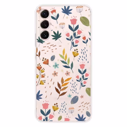 Coque Silicone Imprimée - 1001 Coques - Samsung Galaxy S23 Plus - Fleurs Colorées - Souple - Protection Optimale
