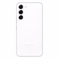 Coque en silicone - Compatible Samsung Galaxy S23 - design mandala blanc