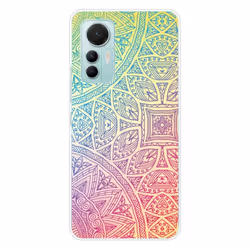 Coque en silicone - Compatible Xiaomi Mi 12 Lite - design mandala pastel