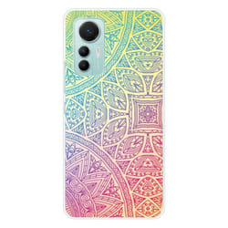 Coque en silicone - Compatible Xiaomi Mi 12 Lite - design mandala pastel