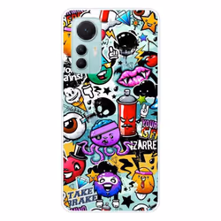 Coque en silicone - Compatible Xiaomi Mi 12 Lite - design graffiti 2