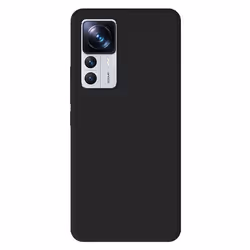 Coque en silicone noir - Compatible Xiaomi Mi 12T Xiaomi Mi 12T Pro