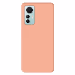 Coque en silicone rose pale - Compatible Xiaomi Mi 12 Lite
