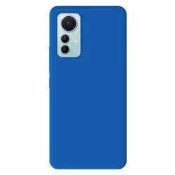 Coque en silicone bleu - Compatible Xiaomi Mi 12 Lite