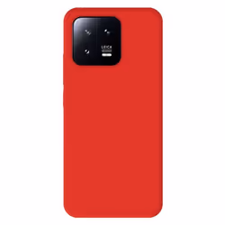 Coque en silicone rouge - Compatible Xiaomi 13