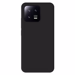 Coque en silicone noir - Compatible Xiaomi 13