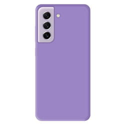 Coque en silicone violet - Compatible Samsung Galaxy S21 FE