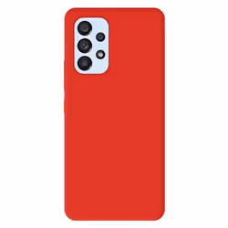 Coque en silicone rouge - Compatible Samsung Galaxy A53 5G