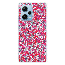 Coque en silicone - Compatible Xiaomi Redmi Note 12 Pro Plus - design liberty wiltshire rouge