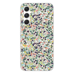 Coque en silicone - Compatible Samsung Galaxy A54 5G - design liberty wiltshire vert