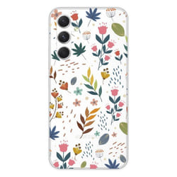Coque Silicone Imprimée - 1001 Coques - Samsung Galaxy A54 5G - Fleurs Colorées - Souple - Protection Optimale