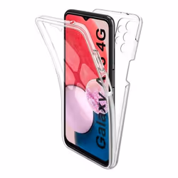 Coque intégrale 360°- Compatible Samsung Galaxy A13 4G – Double protection transparente
