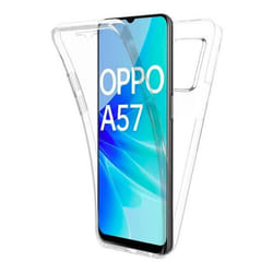 Coque intégrale 360°- Compatible Oppo A77 5G A57 4G A57 5G – Double protection transparente