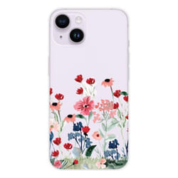 Coque Silicone Imprimée - 1001 Coques - iPhone 15 - Motif Printemps en Fleurs - Protection Optimale - Souple