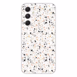 Coque en silicone - Compatible Samsung Galaxy A54 5G - design terrazzo color