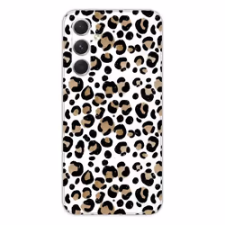 Coque en silicone - Compatible Samsung Galaxy A54 5G - design leopard