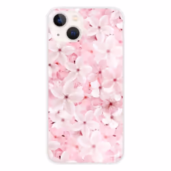 Coque en silicone - Compatible Apple iPhone 13 - design sakura