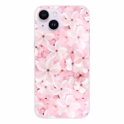 Coque en silicone - Compatible Apple iPhone 14 - design sakura