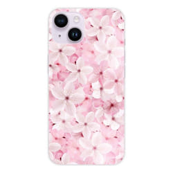 Coque en silicone - Compatible Apple iPhone 14 - design sakura