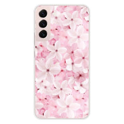 Coque en silicone - Compatible Samsung Galaxy S22 Plus - design sakura