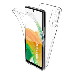 Coque intégrale 360°- Compatible Samsung Galaxy A24 4G – Double protection transparente