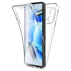Coque intégrale 360°- Compatible Xiaomi Redmi Note 12 Pro 5G Poco X5 Pro – Double protection transparente