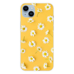 Coque Silicone Imprimée - 1001 Coques - iPhone 15 Plus - Motif Marguerittes - Protection Optimale - Souple