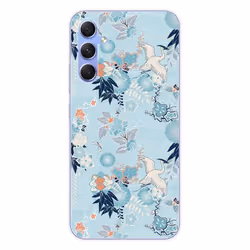 Coque en silicone - Compatible Samsung Galaxy A34 5G - design kimono