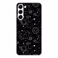 Coque en silicone - Compatible Samsung Galaxy S23 - design galaxy draw