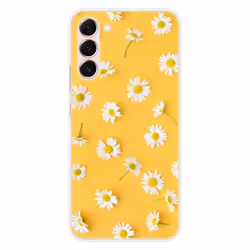 Coque Silicone Imprimée - 1001 Coques - Samsung Galaxy S23 Plus - Marguerittes - Souple - Transparent