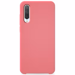 Coque en silicone Soft Touch - Xiaomi - Mi 9 Lite - Rose - Antichoc - Recharge sans fil