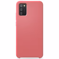 Coque silicone Soft Touch - Samsung - Galaxy A02S - Rose - Antichoc - Recharge sans fil