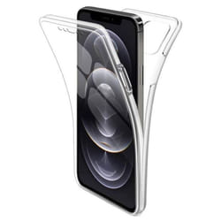 Coque intégrale 360°- Compatible Apple iPhone 15 Pro – Double protection transparente