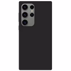Coque en silicone noir - Compatible Samsung Galaxy S23 Ultra
