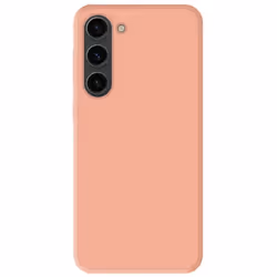 Coque en silicone rose pale - Compatible Samsung Galaxy S23 Plus