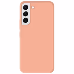 Coque en silicone rose pale - Compatible Samsung Galaxy S22 Plus